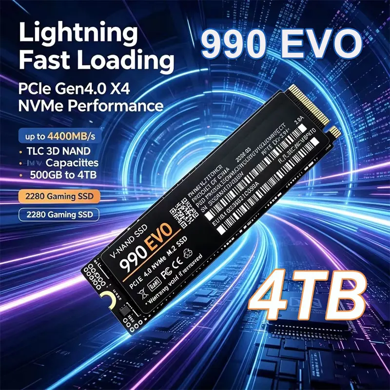 M.2 Nvme 4Tb Pcie 4.0 Ssd - قرص SSD من نوع M.2 NVMe