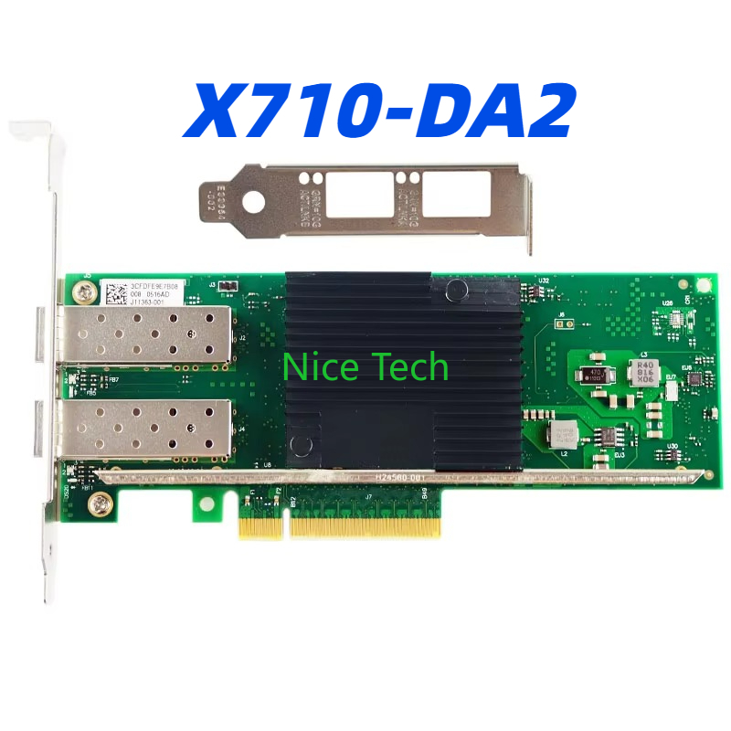 10Gb Sfp+ Pcie Network Card Dual Port - X710-DA2 ثنائي المنفذ SFP + 10Gb
