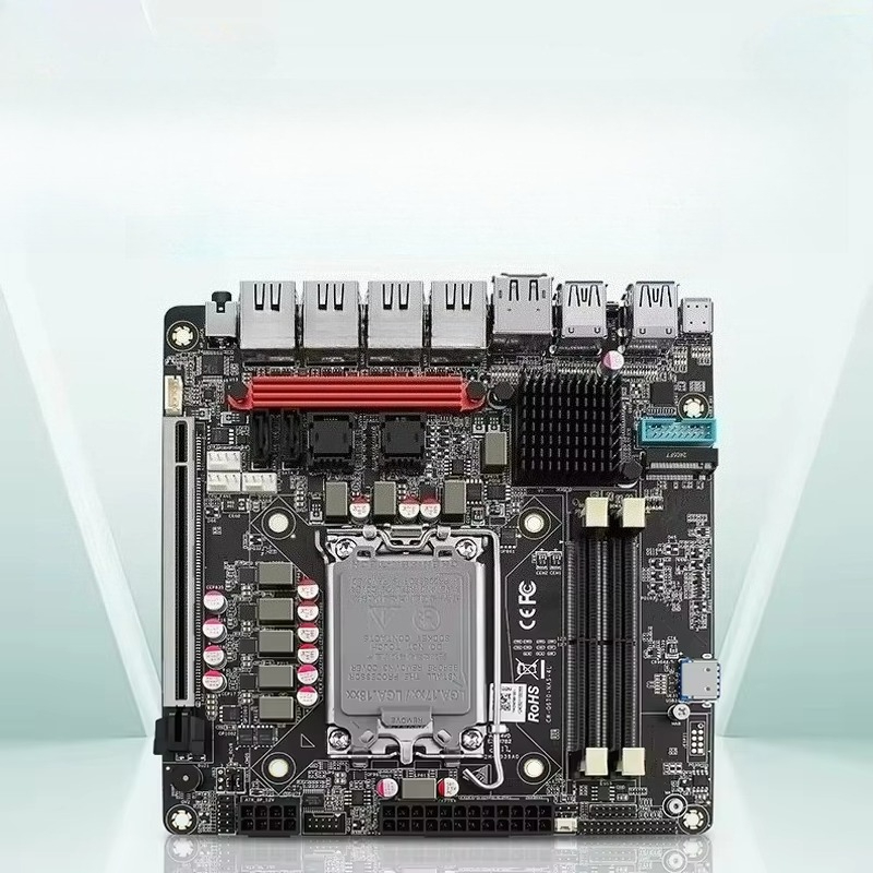 لوحة أم إن-تل فيبرو Q670 للتخز - مراجعة Lga 1700 Ddr5 Itx Motherboard وسعره