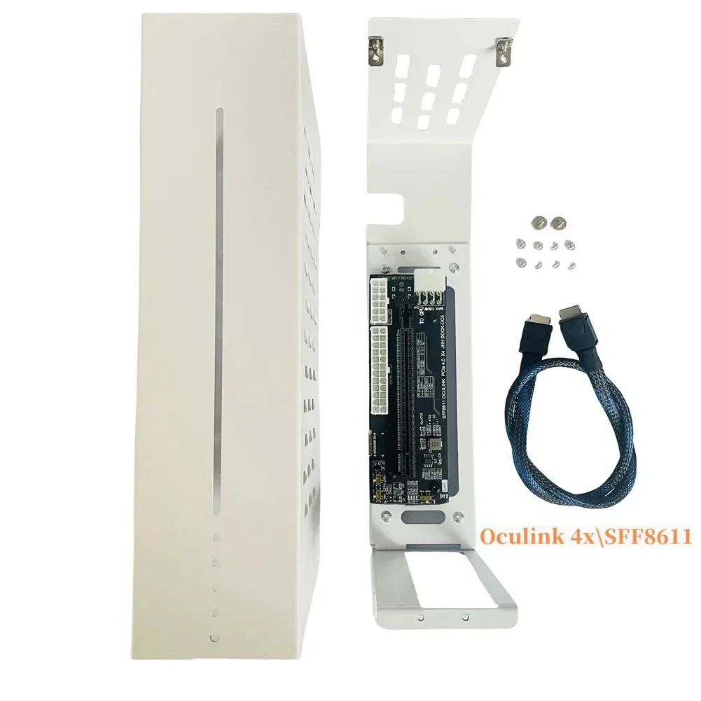 كمبيوتر محمول eGPU Oculink M.2 - مراجعة External Gpu Dock Pcie 4.0 Oculink وسعره