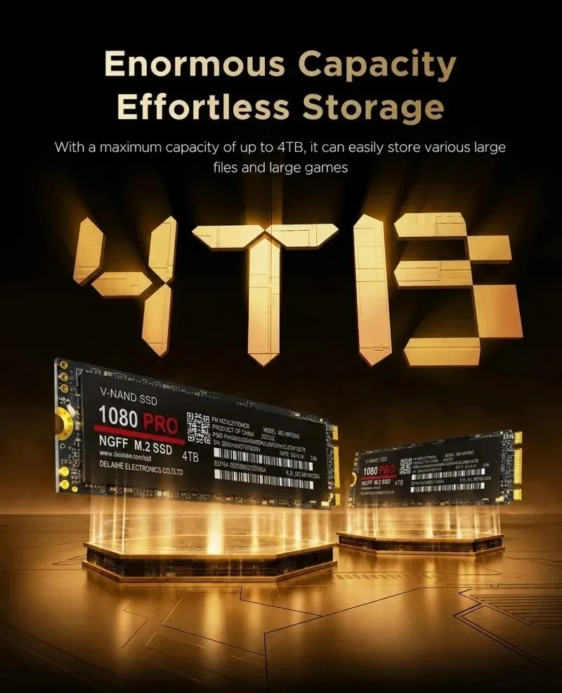 قرص صلب SSD NVMe M.2 2280 PCIe - مراجعة M.2 Nvme 4Tb Pcie 4.0 Ssd وسعره